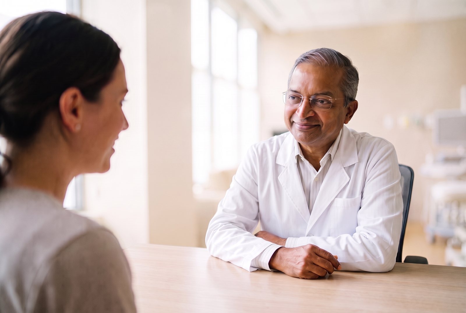 A warm first IVF consultation with a caring specialist at Samaa Fertility